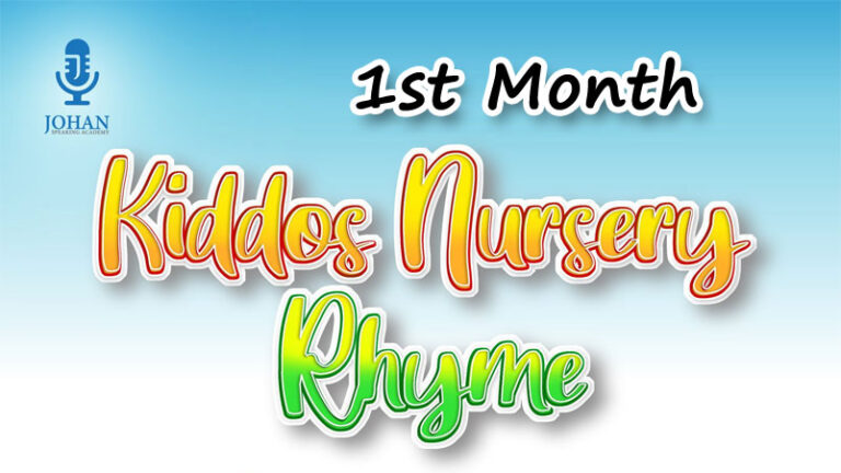 1st Month: Nursery Rhyme